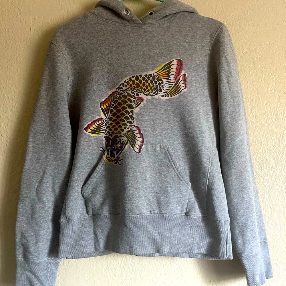Lucky brand koi fish hoodie